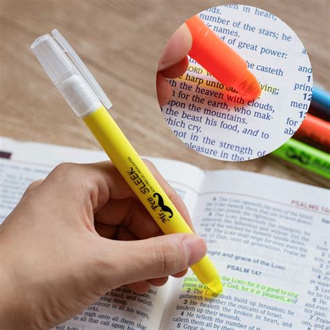 bible markers and pens